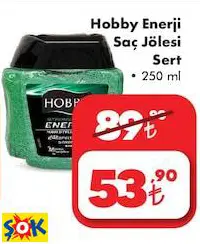 HOBBY ENERJİ SAÇ JÖLESİ SERT HOBBY ENERJİ SAÇ JÖLESİ SERT